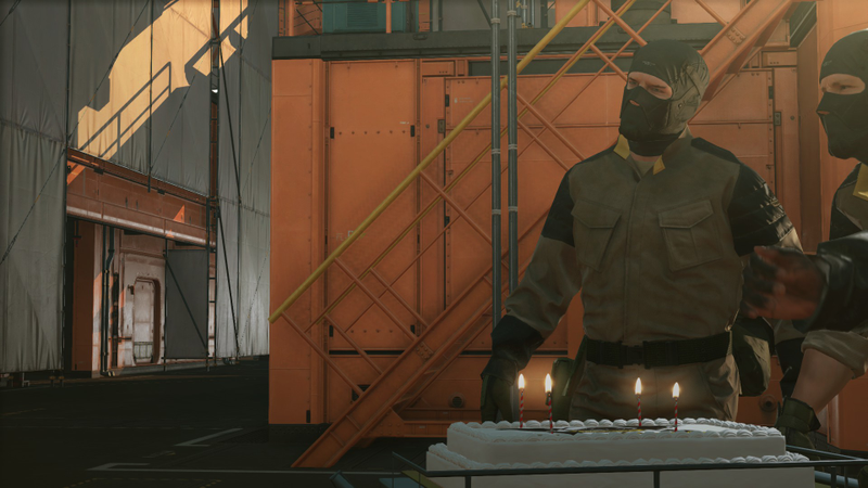 Illustration for article titled Un huevo de pascua en Metal Gear Solid V celebra y te felicita si es tu cumpleaños